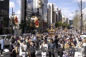 祭りの風景