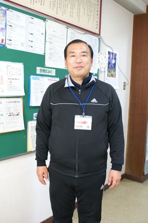 柏市立田中北小学校　校長　柏熊孝先生