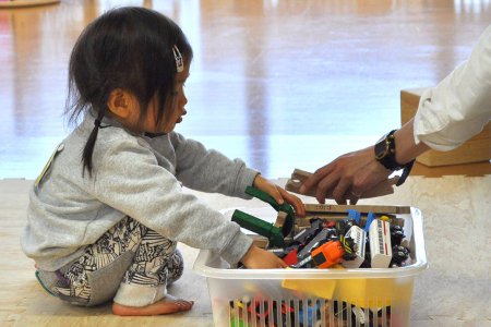 おやこDE広場にこにこキッズ インタビュー