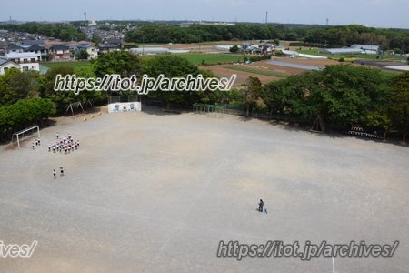 船橋市立坪井小学校　グラウンド