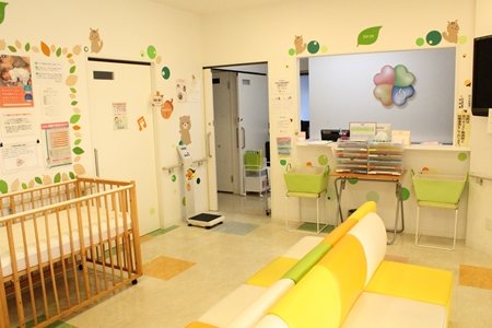 じきはらこどもクリニック 待合室
