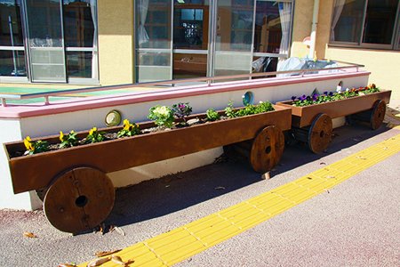 天王保育園　プランター