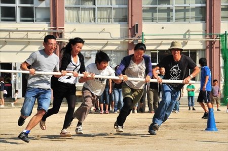 亀田幼稚園　運動会父兄