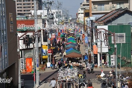 商店会上からの図