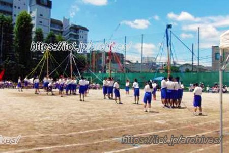 練馬区立貫井中学校　運動会の様子