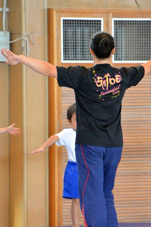 サトエスポーツクラブ指導光景