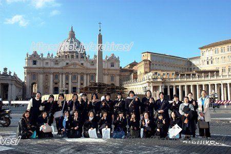 聖ドミニコ学院 イタリア修学旅行