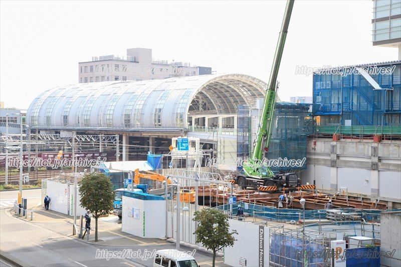 工事が進む(仮称)さいたま新都心ビル