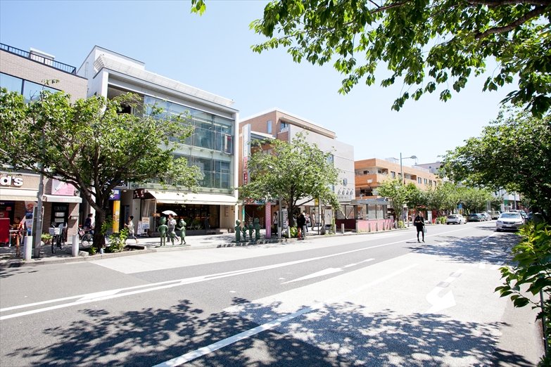 落ち着いた環境が魅力の桜新町