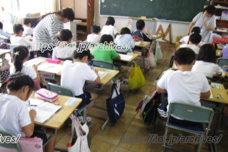 流山市立向小金小学校インタビュー