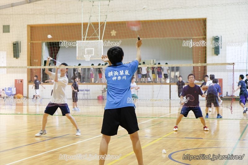 バドミントン部 練習風景