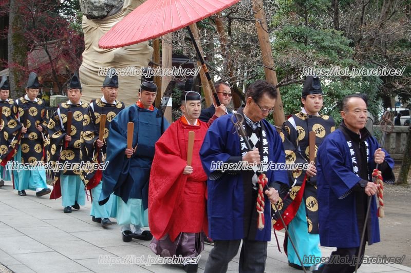 新年祭りの様子