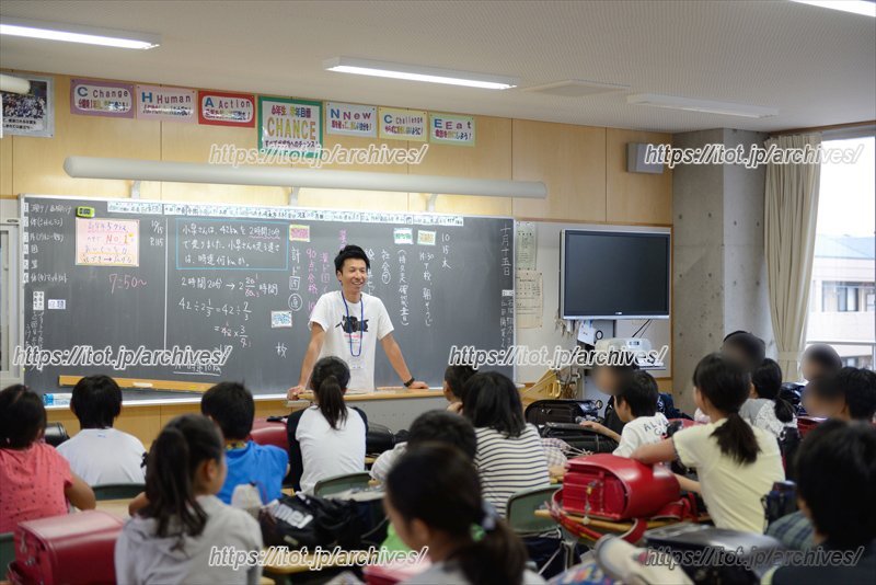 帰りの会の様子