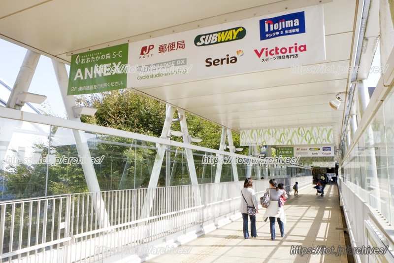 「流山おおたかの森」駅と直結で便利