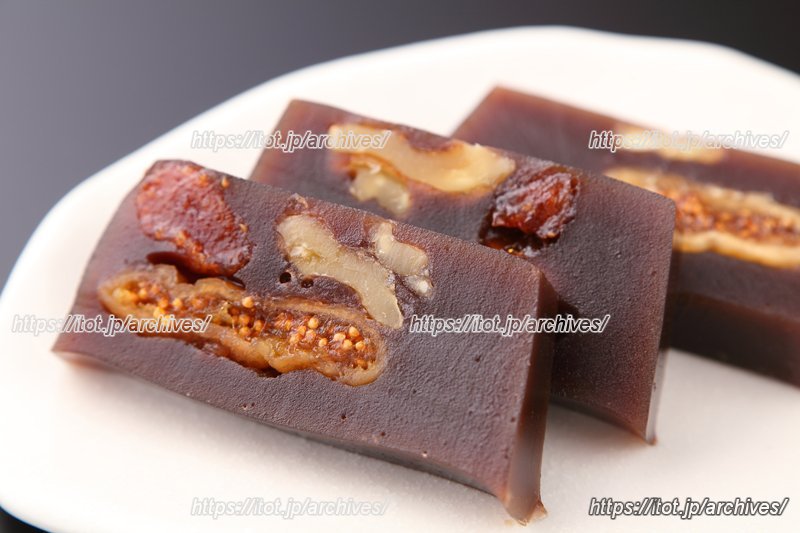 「ドライフルーツの羊羹」