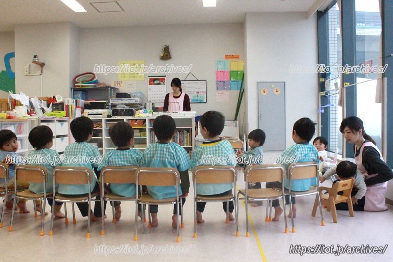 幅広い年代の子供が通っている