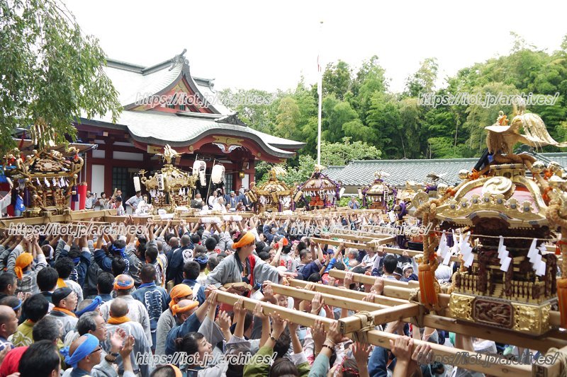 「綱島諏訪神社」の例大祭