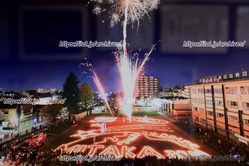 みたかキャンドルナイトの様子