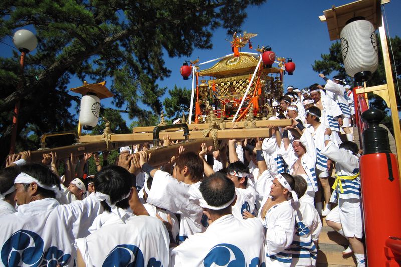 住吉祭の様子