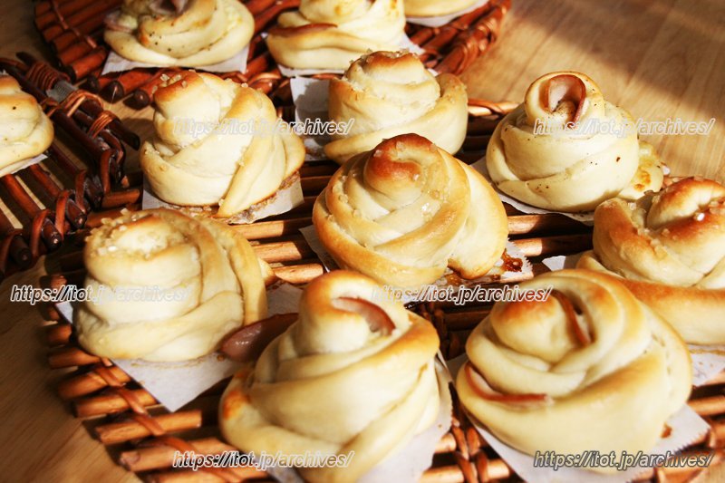 目で見て楽しめる手作りパン