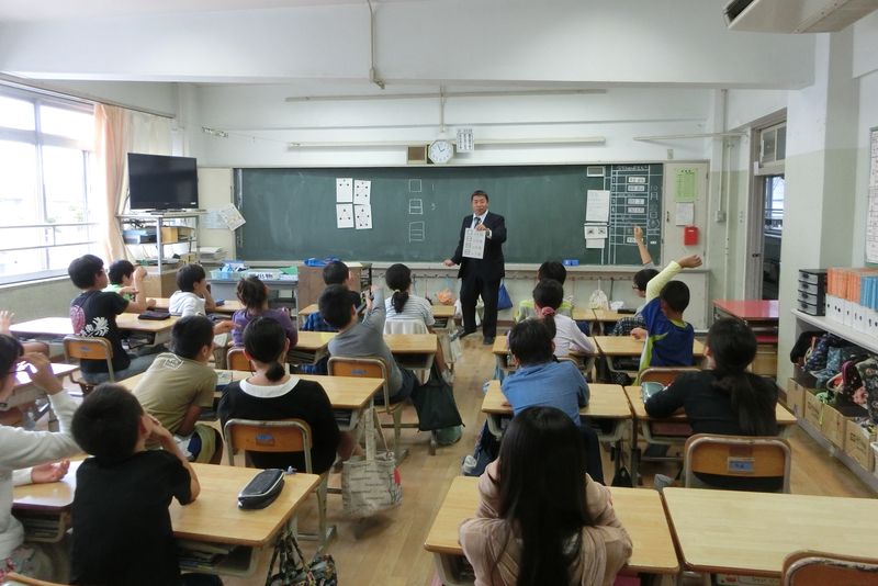 出前授業の様子