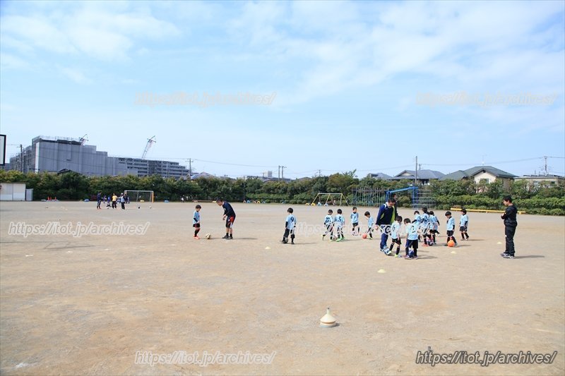 磯辺FC　インタビュー　広々としたグラウンド