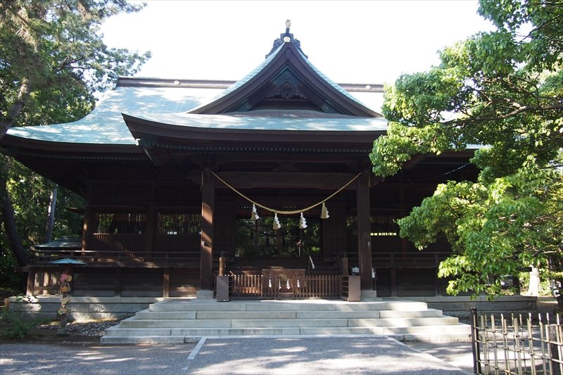 1930（昭和5）年に竣工し、今に残る木造の社殿