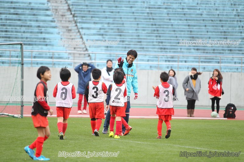 スクールフェスタではトップチームの選手との交流も