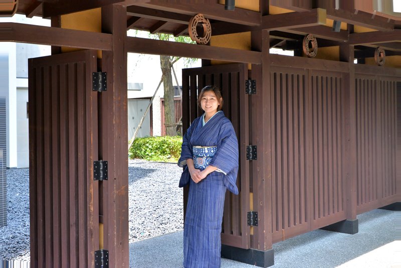 “染色”をテーマにした街の活性化プロジェクト／染の小道 2015年代表 高市洋子さん