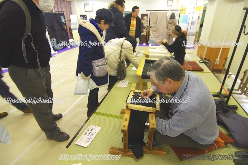 間近で職人技を見ることができる