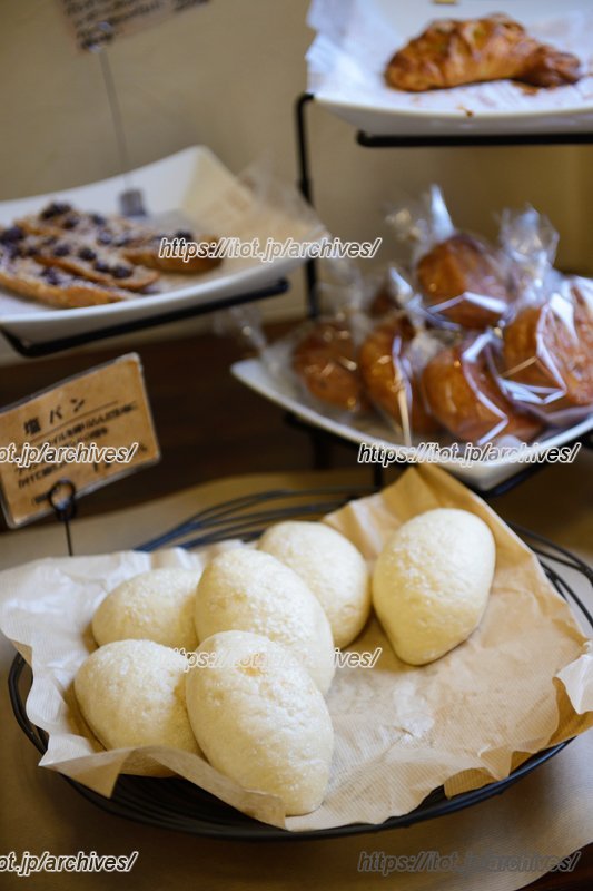 お店のこだわりを感じる塩パン