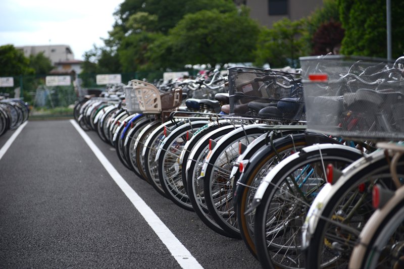 駅前駐輪場