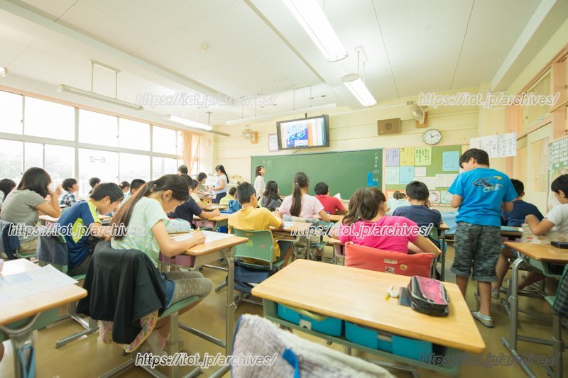 西東京市立保谷小学校 授業中の様子