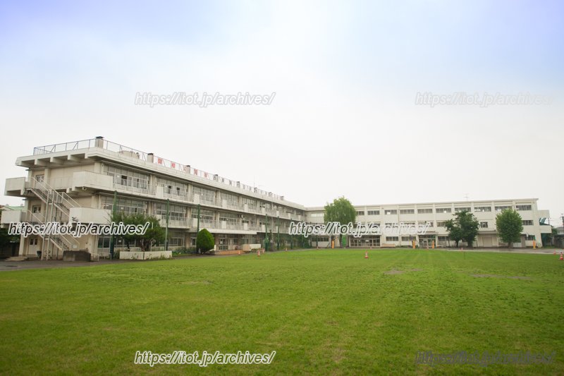 西東京市立保谷小学校 芝生の校庭