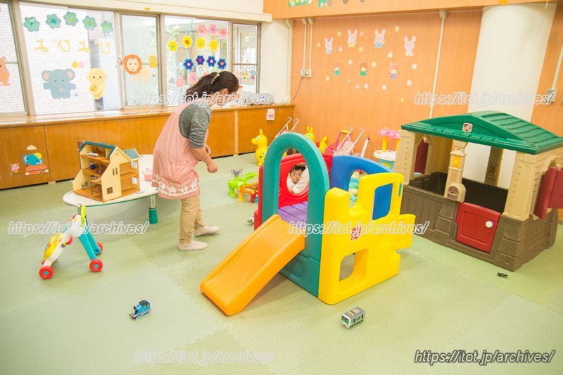 「施設援助」が実施される市民交流プラザ内「ぴよぴよ」