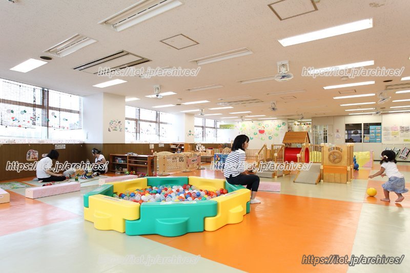 親子でゆっくりとすごせるスペース