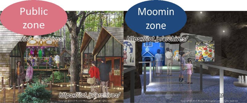ムーミンの世界観を再現した施設が建設予定