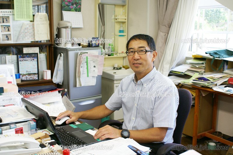 想いを熱く語っていただいた山本校長先生