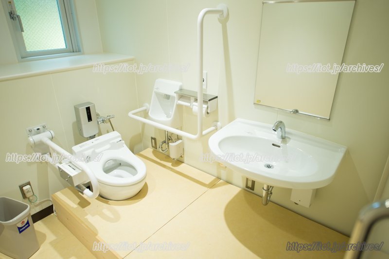 設備の整ったトイレ