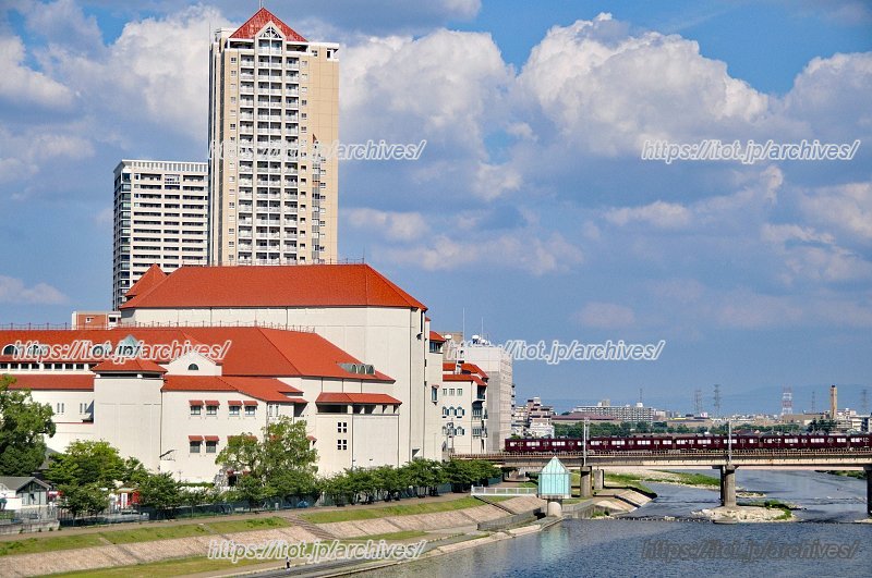 武庫川の穏やかな風景