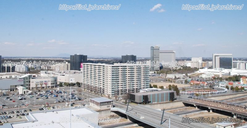 千葉ニュータウンの街並み