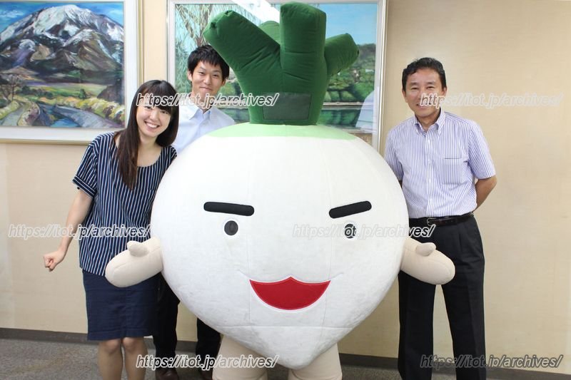 昭和区のマスコット「ショウちゃん」と