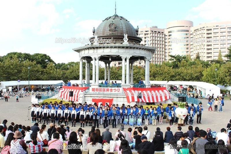 区民まつりの様子