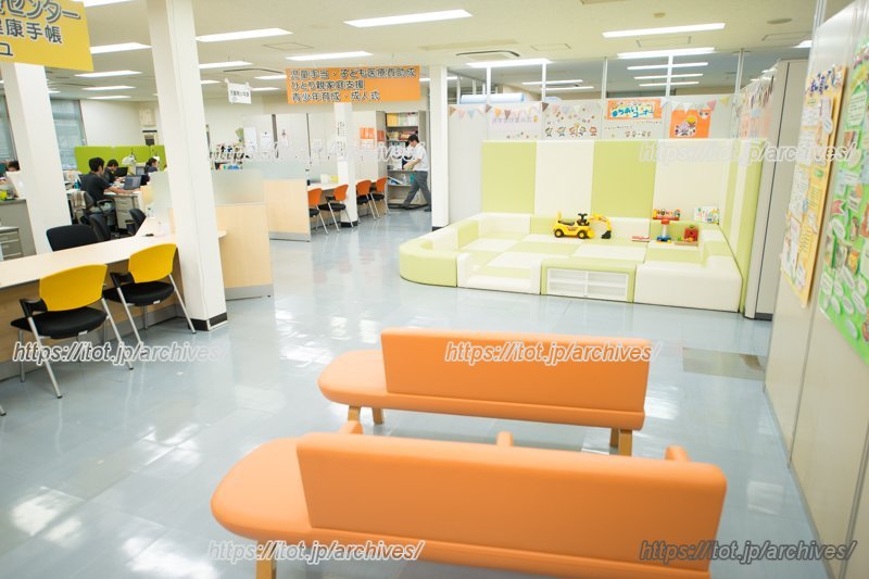 子育て相談窓口には、キッズスペースも併設