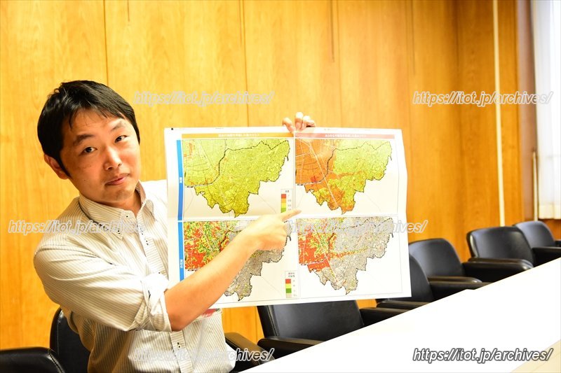 地震ハザードマップについて教えてくれた岩城さん