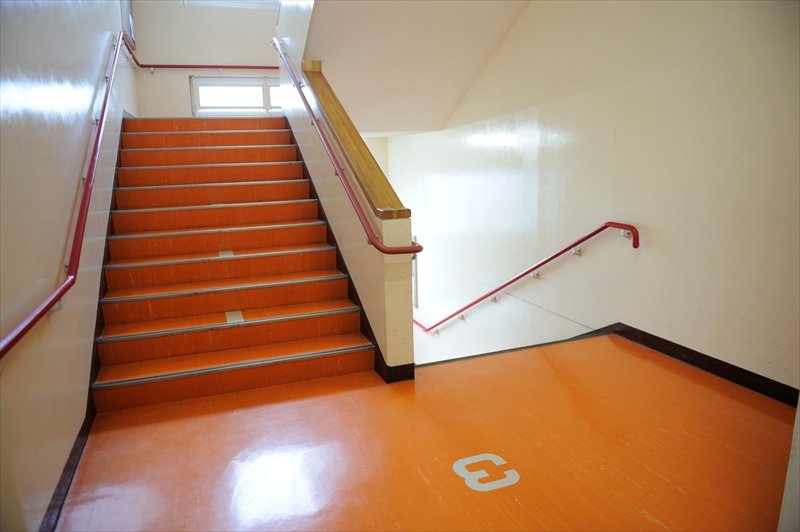 元気な声が響く校内