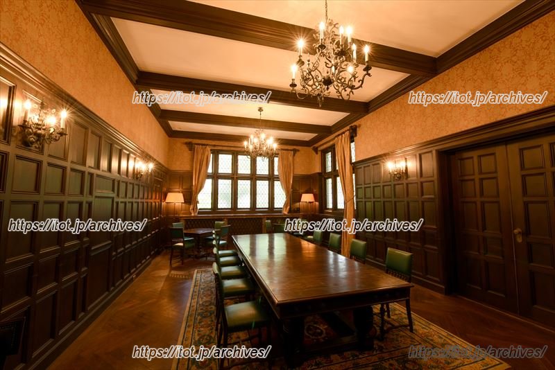 ヨーロッパの面影漂う内観