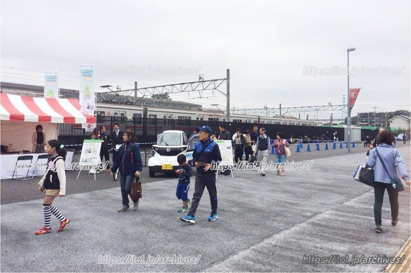 試乗会には多くの方が参加している