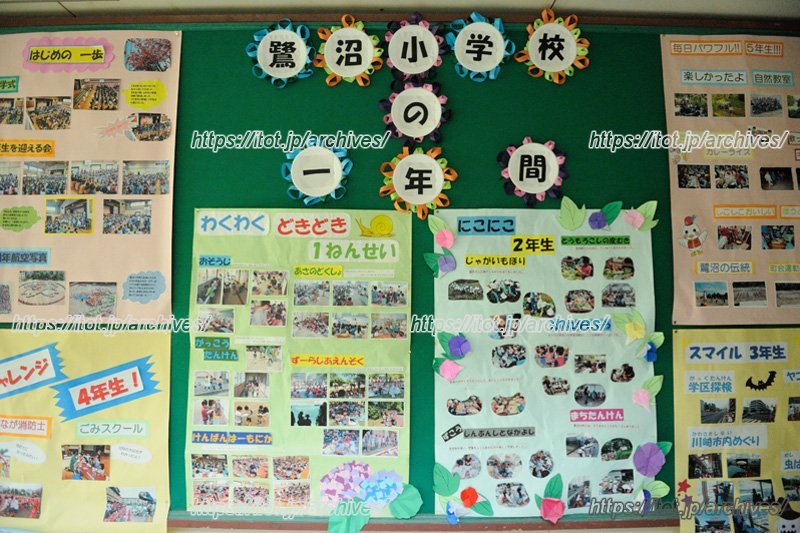 各学年で様々なイベントが催されている