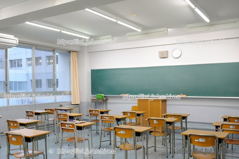 整理整頓された教室